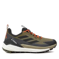 Buty trekkingowe męskie - Trekkingi adidas Terrex Free Hiker 2.0 Low Gore-Tex IH3537 Zielony - miniaturka - grafika 1