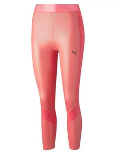 Spodnie sportowe damskie - Puma Legginsy sportowe w kolorze różowym - grafika 1
