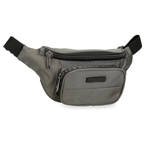 Movom Buster Pasek na ramię Szary 31,5x24x1,5 cms Poliester ze skórą syntetyczną by Joumma Bags, Szary, Fajka