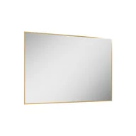Lustra - Lustro łazienkowe led barwa neutralna prostokątne 120x80 cm Elita Sharon Square złoty RE061203015570 - miniaturka - grafika 1