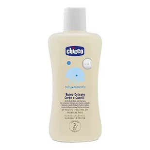 Chicco Delikatny płyn do kąpieli do mycia ciała i włosów - 200ml - Kosmetyki kąpielowe dla dzieci - miniaturka - grafika 2