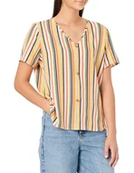 Bluzki damskie - usha BLUE LABEL bluzka damska 19623007, morelowy, wielokolorowy, S - miniaturka - grafika 1