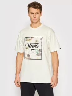 Vans T-Shirt VN0A5E7Y Beżowy Classic Fit - Koszulki męskie - miniaturka - grafika 1