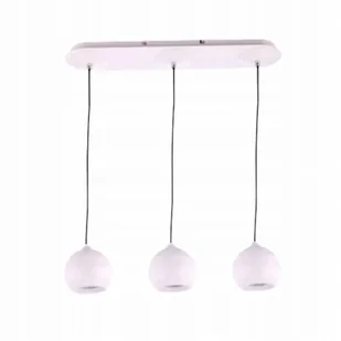 ALCLARA Lampa Sufitowa Wisząca FL5953/31/03P Julia 3xGU10 50W Biała Wydajna - Lampy sufitowe - miniaturka - grafika 1