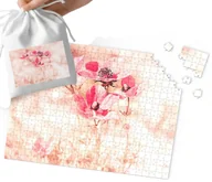 Puzzle - PUZZLE TRADYCYJNE - PIĘKNE WIDOKI KWIATY WZORY PREZENT 110EL + WORECZEK - miniaturka - grafika 1