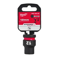 Bity - Nasadka udarowa 1/2 krótka 12 mm MILWAUKEE - miniaturka - grafika 1