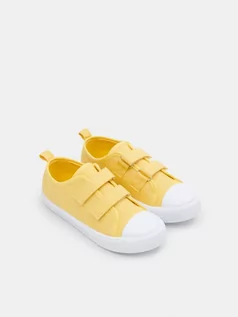 Buty dla dziewczynek - Sinsay - Trampki - żółty - grafika 1