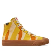 Trampki damskie - Trampki Camper K400541-022 Żółty - miniaturka - grafika 1