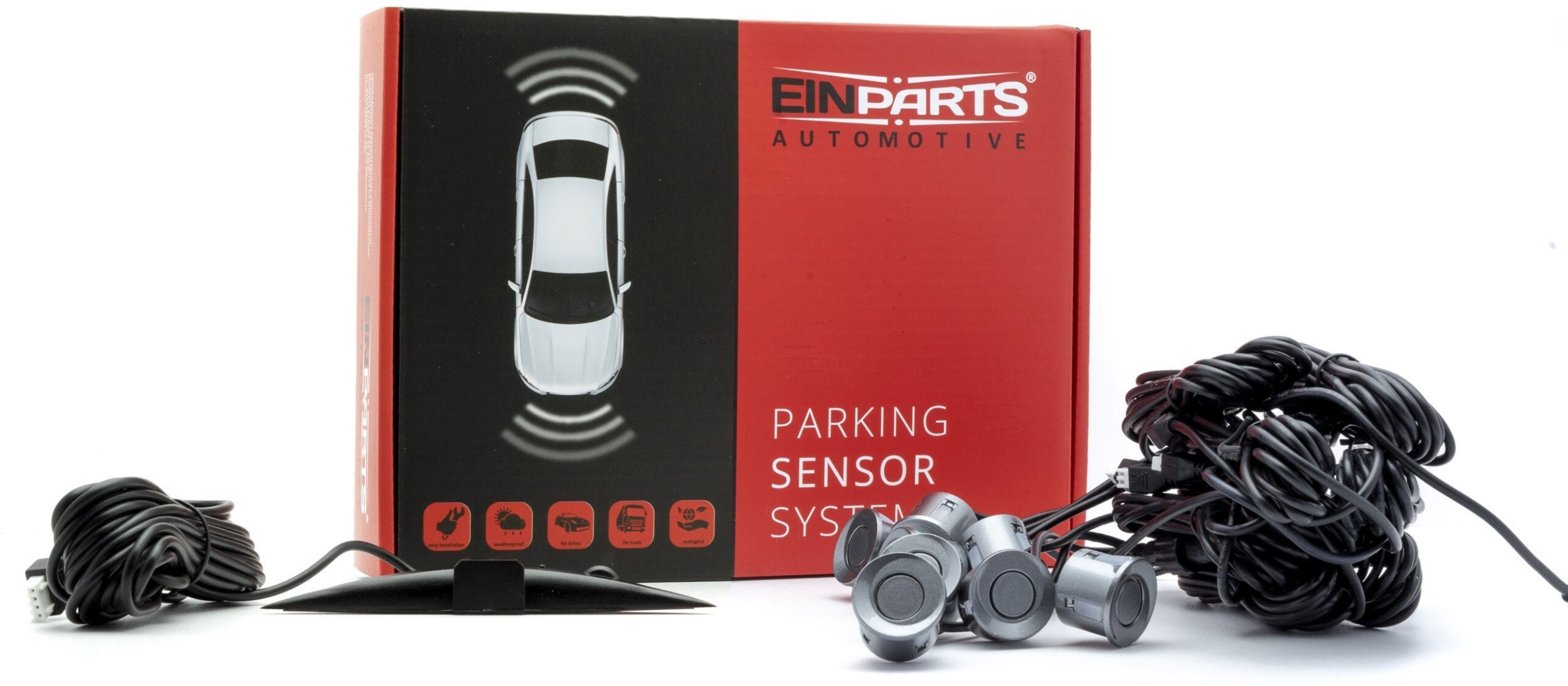 Einparts Automotive EINPARTS CZUJNIKI PARKOWANIA EPP8200 DO CIĘŻARÓWKI NO 3 FLUSH MOUNT PARKING
