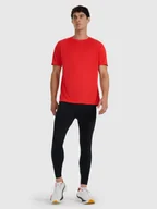 Spodnie sportowe męskie - 4F Legginsy do biegania szybkoschnące męskie - czarne L - miniaturka - grafika 1