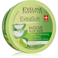 Balsamy i kremy do ciała - Eveline BODY Krem 175ml tw ciał E.S.Oliwka Aloes Evelin - miniaturka - grafika 1