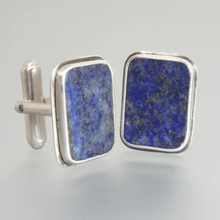 Z lapisem - spinki do mankietów - Spinki do mankietów i krawatów Z lapisem - spinki do mankietów - Spinki do mankietów i krawatów - miniaturka - grafika 1