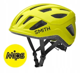 Kask rowerowy dziecięcy Smith Zip Jr Mips High Viz Yellow 48-52 Xs - Kaski rowerowe - miniaturka - grafika 1