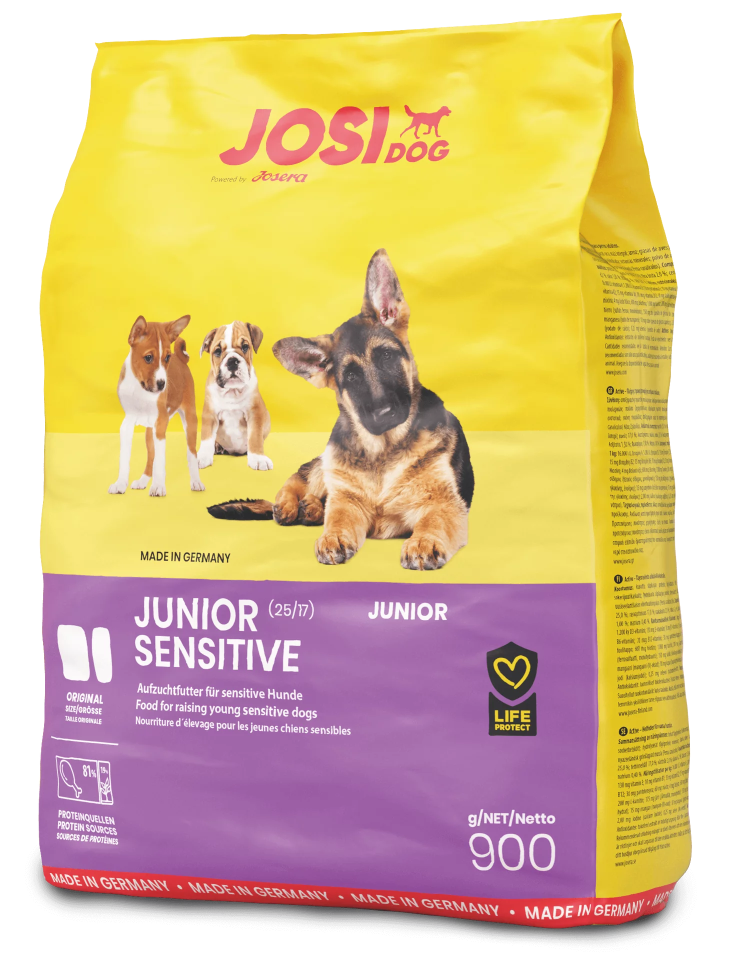 Josera JosiDog Junior Sensitive 0,9 kg