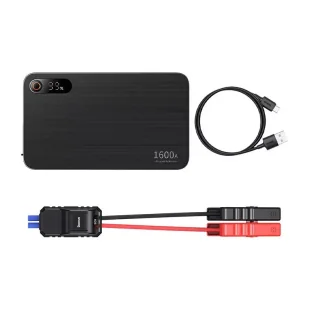 Baseus Super Energy PRO Car Jump Starter, 1600A, USB (czarny) - Urządzenia Rozruchowe - Jump startery - miniaturka - grafika 7