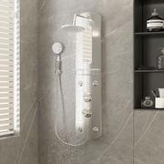 Lumarko Panel prysznicowy, 25x43x110 cm, srebrny
