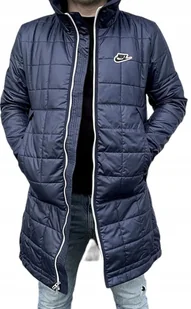 Kurtka Męska Zimowa Płaszcz Pikowany Granatowy Nike DV2932-410 r. XS - Kurtki męskie - miniaturka - grafika 1