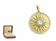 Zawieszki - Złota zawieszka 585 symbol prezent grawer - miniaturka - grafika 1