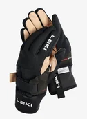 Rękawice narciarskie - Rękawice narciarskie Leki PRC Premium ThermoPlus Shark - black/sand - miniaturka - grafika 1