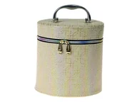 Kosmetyczki, organizery i kuferki - Adar Kuferek L z lusterkiem na zamek 20x19x20cm - miniaturka - grafika 1