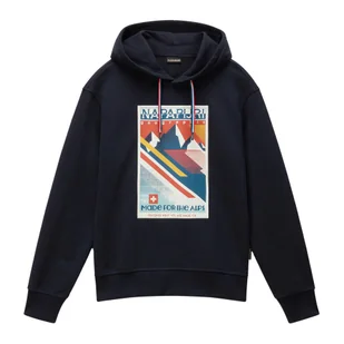 Bluza męska Napapijri B-Portalet Hooded - Bluzy męskie - miniaturka - grafika 1