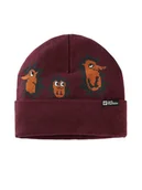 Czapki damskie - Jack Wolfskin Czapka "Gleely" w kolorze bordowym - miniaturka - grafika 1