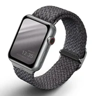 Akcesoria do smartwatchy - UNIQ pasek Aspen Apple Watch 40/38/41mm Braided szary/granite grey - miniaturka - grafika 1
