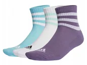 Skarpetki męskie - Skarpety ADIDAS 3S SPW Mid 3p IJ8263 49/51 3-pak - miniaturka - grafika 1