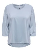 Bluzki damskie - ONLY Bluzka w kolorze błękitnym - miniaturka - grafika 1