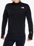 Bluzy sportowe męskie - Bluza bez kaptura The North Face Winter Warm Pro 1/4 Zip - tnf black - miniaturka - grafika 1