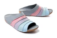 Klapki i japonki damskie - ARTIKER RELAKS 50C0718 multi grey, klapki damskie - Artiker Relaks - miniaturka - grafika 1