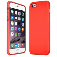 Etui i futerały do telefonów - Etui na telefon komórkowy Apple iPhone 6 / 6s silikonowo-żelowe etui na telefon komórkowy, czerwone - miniaturka - grafika 1