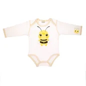 Body dla niemowląt - Body - pszczółka z miodem i żądłem z tyłu - miniaturka - grafika 1