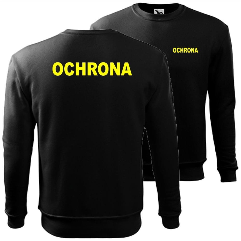 męska bluza klasyczna - ochrona