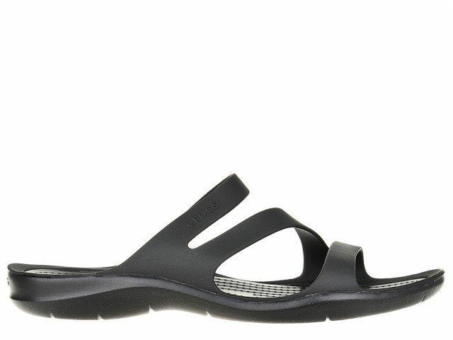 Crocs, Klapki damskie, czarny, rozmiar 38/39