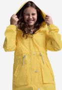 Kurtki i płaszcze dla dziewczynek - Żółta kurtka J-CAMMY JUNIOR - Volcano - miniaturka - grafika 1