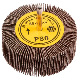 Ściernica listkowa trzpieniowa 80 x 30 mm K80 GRAPHITE - Materiały ścierne - miniaturka - grafika 1