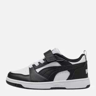 Sneakersy młodzieżowe chłopięce Puma Rebound V6 Lo AC+ PS 39741901 35 (2.5UK) Czarne (4099686118198). Buty sportowe i sneakersy chłopięce - Buty dla chłopców - miniaturka - grafika 1