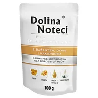 Mokra karma dla psów - Dolina Noteci Premium Pies Bażant, dynia i makaron saszetka 100g MS_15849 - miniaturka - grafika 1