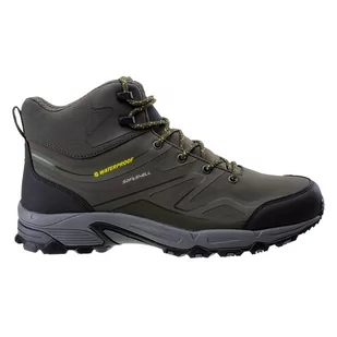 Hi-Tech, buty turystyczne męskie, Hendon Mid WP, khaki, rozmiar 41 - Buty trekkingowe męskie - miniaturka - grafika 1