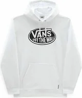 Swetry męskie - Sweter męski z kapturem Vans Classic Off The Wall White - XL - miniaturka - grafika 1