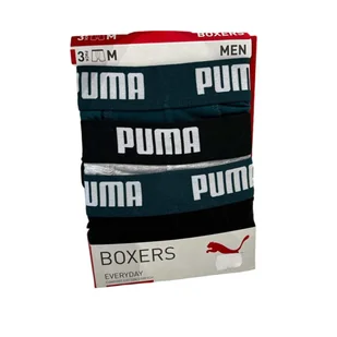 PUMA BOKSERKI BASIC BRAND 3-PACK 93545710 r M - Majtki męskie - miniaturka - grafika 1