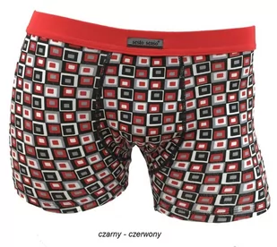 SZORTY SESTO SENSO PASSO P250 (kolor czarny - czerwony, rozmiar XL) - Majtki męskie - miniaturka - grafika 1