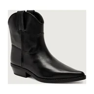 Botki damskie - Michael Kors Skórzane kowbojki NOEMIE - miniaturka - grafika 1