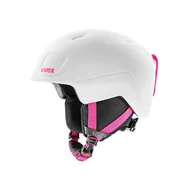 Kaski narciarskie - Kask narciarski dla dorosłych Uvex Heyya Pro White Pink Mat 2023 - miniaturka - grafika 1
