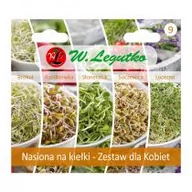 Nasiona na kiełki - Legutko Zestaw dla kobiet nasiona na kiełki - miniaturka - grafika 1