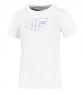 Koszulki męskie - 4F CHĹOPIÄCA KOSZULKA T-SHIRT BAWEĹNA / rozm 152 - miniaturka - grafika 1