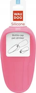Miski dla kotów - Collar WAUDOG Nakładka Silikonowa na Butelkę do Picia Różowa - miniaturka - grafika 1