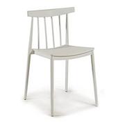 Krzesła - Gift Decor Gift Decor Krzesło do Jadalni Plastikowy Biała 49 x 65 x 45 cm S3600661 - miniaturka - grafika 1