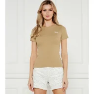Koszulki i topy damskie - Guess Jeans T-shirt EMBRO Slim Fit - miniaturka - grafika 1